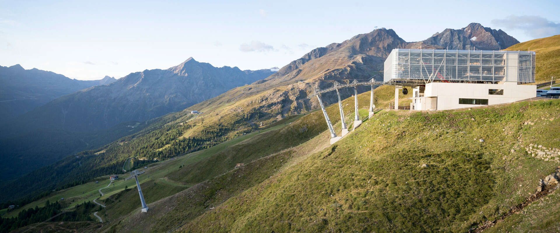 Giggijochbahn in Sölden im Sommer